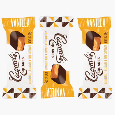 Vanilla Chocolate Covered Cocomels 1oz